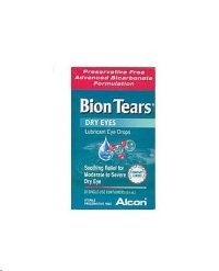 Alcon Bion Tears Lubricant Eye Drops 