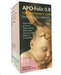Apo Folic Acid 0.8mg 