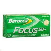 Berocca Focus 50+ Effervescent 