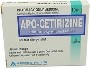 Cetirizine 10mg  (30 tablets)