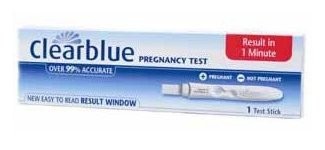 Clearblue One Minute Pregnancy Test
