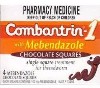 Combantrin-1 Chocolate Squares with Mebendazole