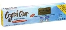 Crystal Clear Pregnancy Test Midstream