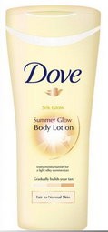 Dove Summer Glow Body Lotion Fair to Normal 