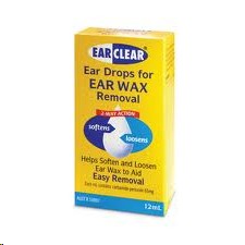 Ear Clear Wax Removal Drops 