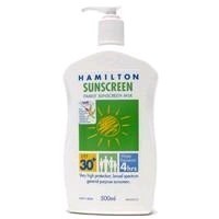 Hamilton Sunscreen Family SPF 30+ Milk