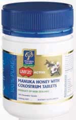 Manuka Honey with Colostrum Chewable Tabs