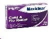 Maxiclear Cold & Flu Relief 30 Tablets