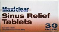 Maxiclear Sinus Relief 