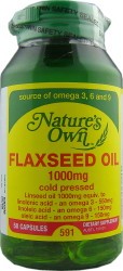 Natures Own Flaxseed Oil  