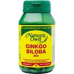 Natures Own Ginkgo Biloba 2000mg  (100 tablets)