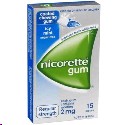 Nicorette Icy Mint Gum 2mg 15 pieces