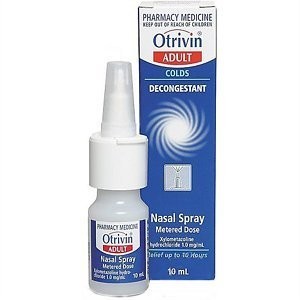 Otrivin Decongestant Nasal Spray Menthol