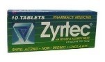 Zyrtec 10 tabs