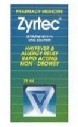 Zyrtec Solution 0.1% 75ml